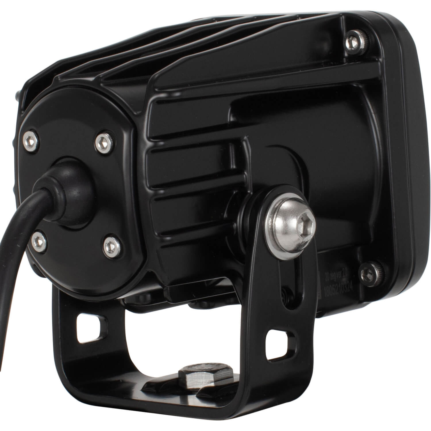 3" Square CG2 Single LED Light Cannon Kit
