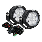 4.7" Round CG2 SAE Multi-LED Light Cannon Kit