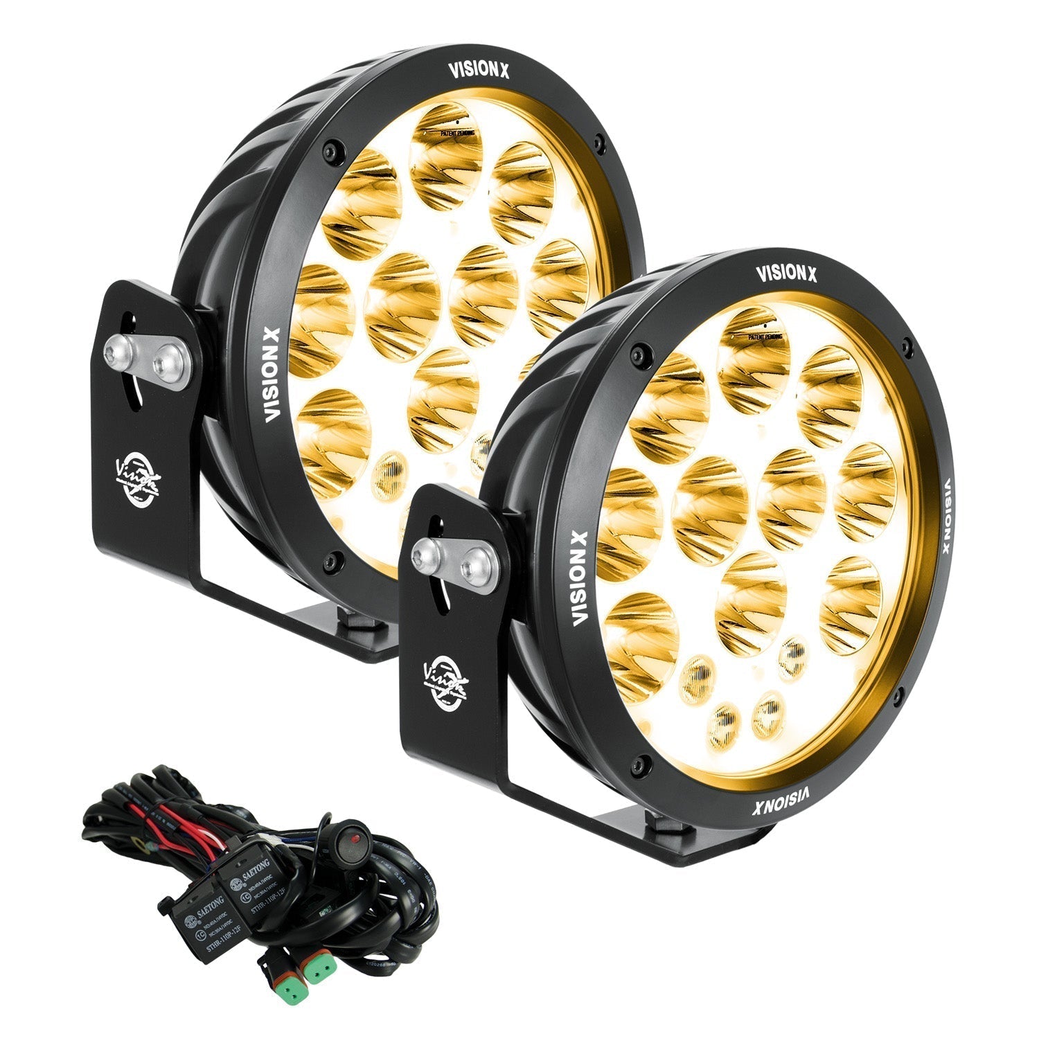 8.7" ADV Light Cannon Kit With Amber Halo