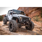 2007-2017 Jeep JK VX LED Headlight Kit - Chrome | White Halo