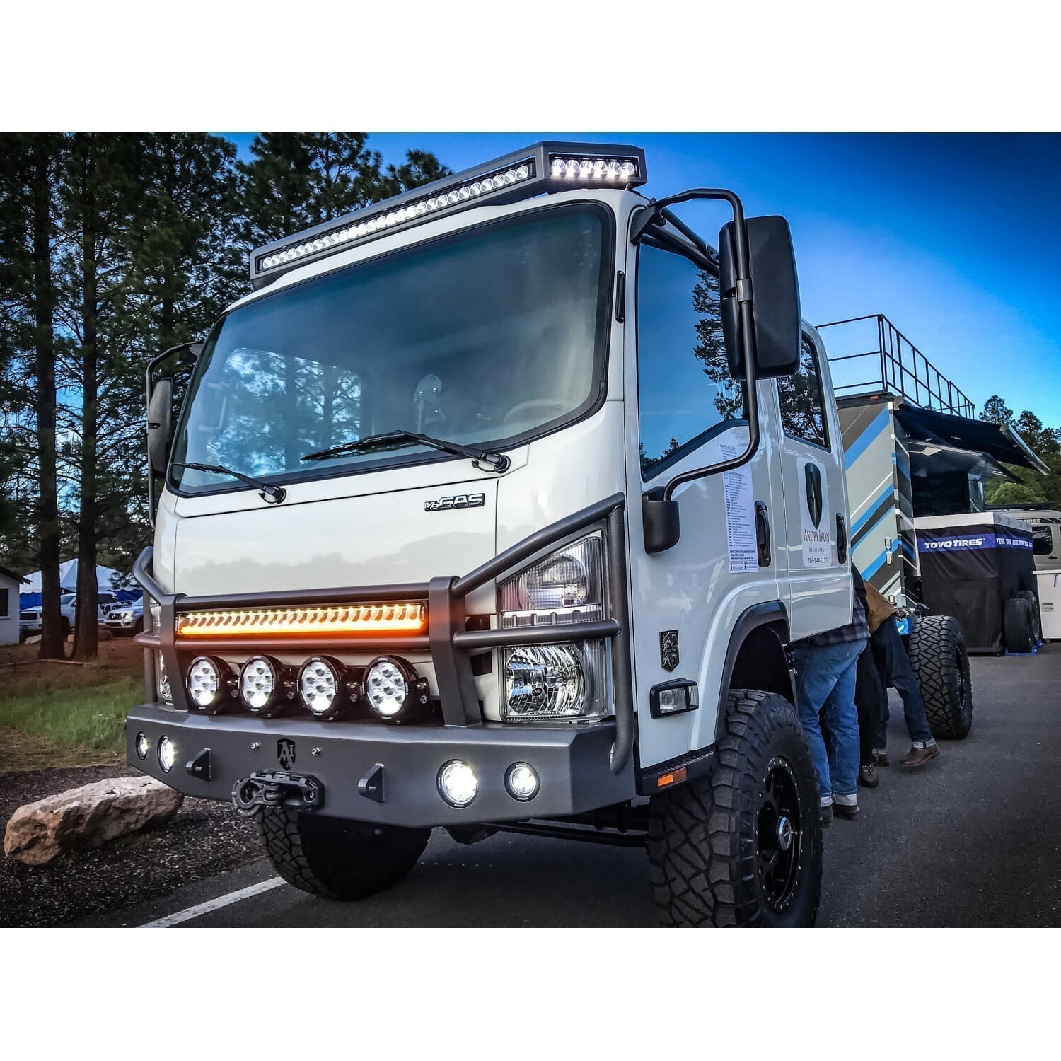 40" Shocker Dual Action LED Light Bar | Race Amber Elliptical