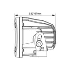 3.7"  CG2 Single LED Light Cannon Kit
